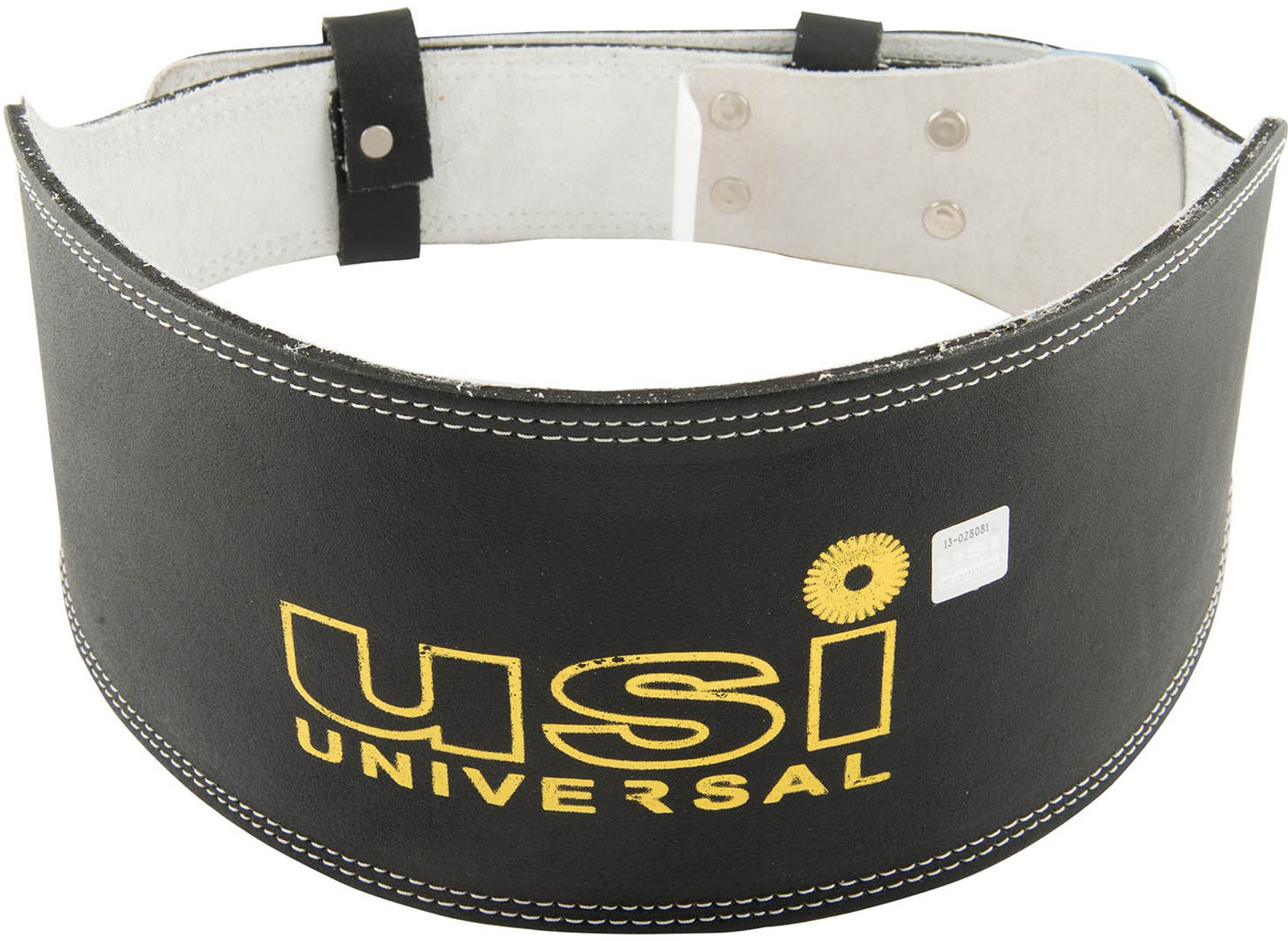 Universal USI Weight Lifting Belt 790SL6 Waist Support (M, Black) Buy
