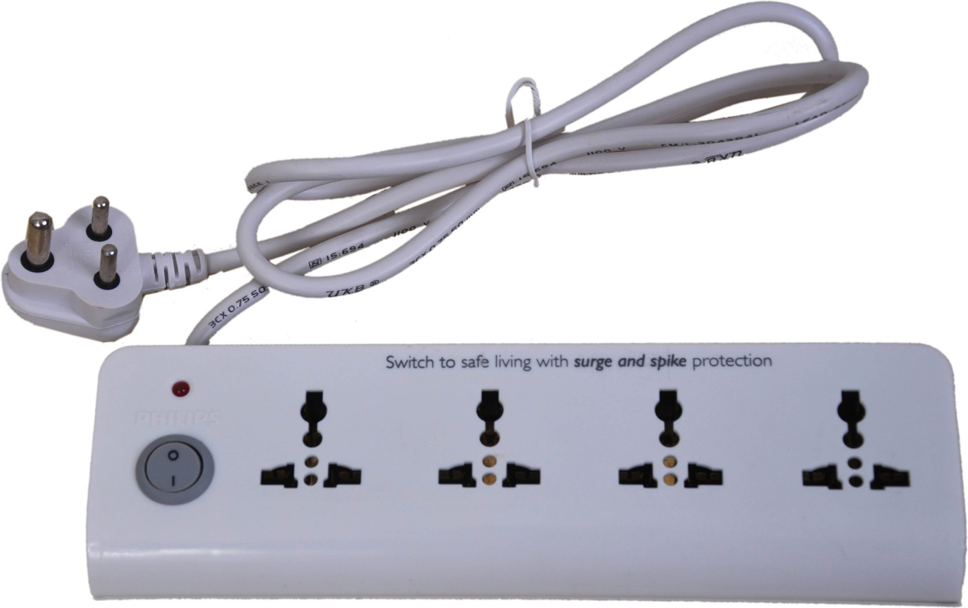 Philips Extension Board 5 Socket Surge Protector Price in India Buy
