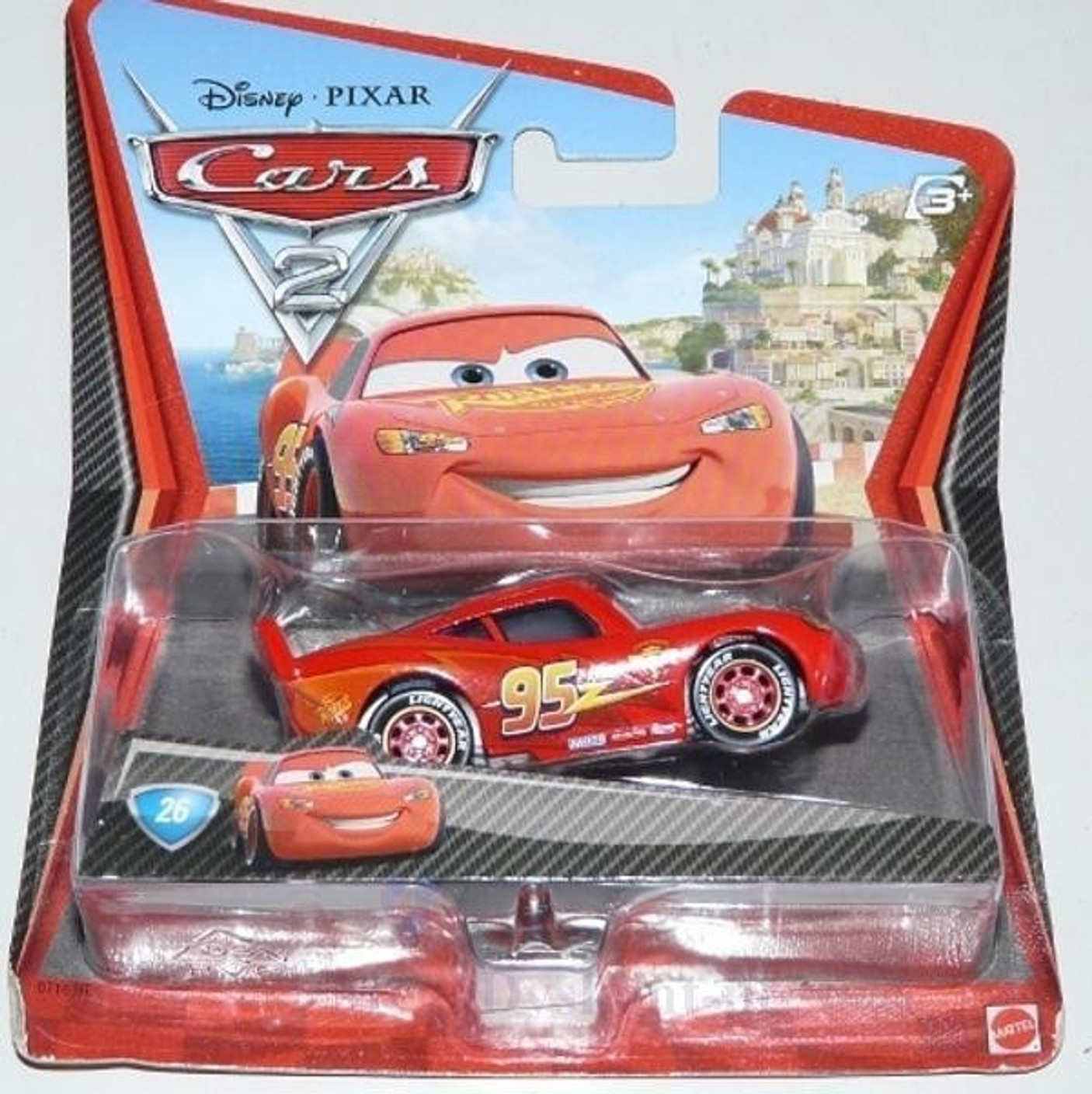 FisherPrice Disney Pixar Cars 2 Lightning McQueen with Rusteze