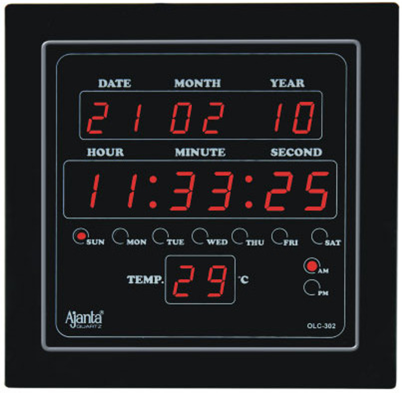 ajanta digital watch price