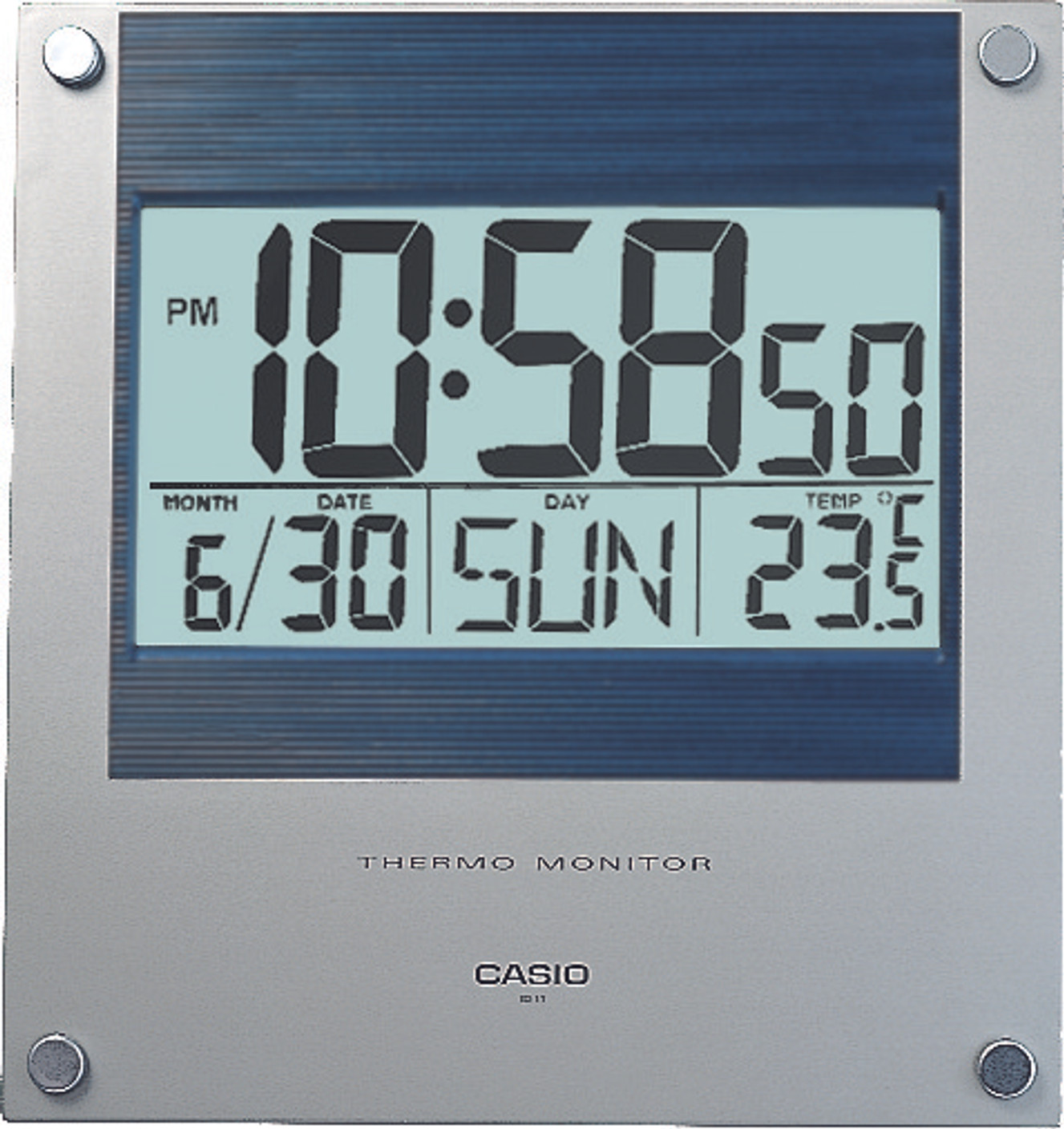 casio digital led wall clock