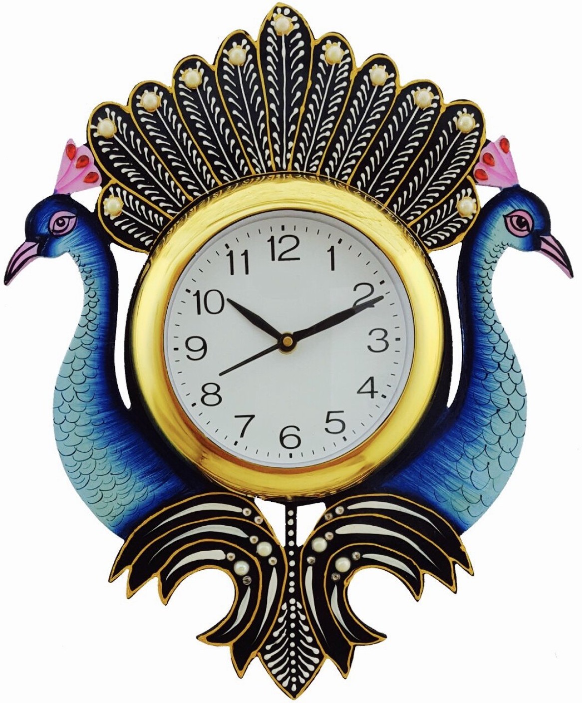 DivineCrafts Analog Wall Clock Price in India Buy DivineCrafts Analog Wall Clock online at