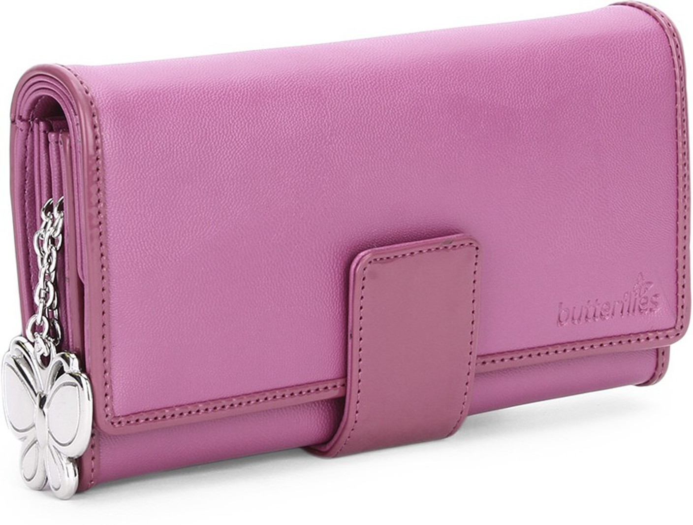 Butterflies Women Casual Pink Clutch Pink - Price in India | Flipkart.com