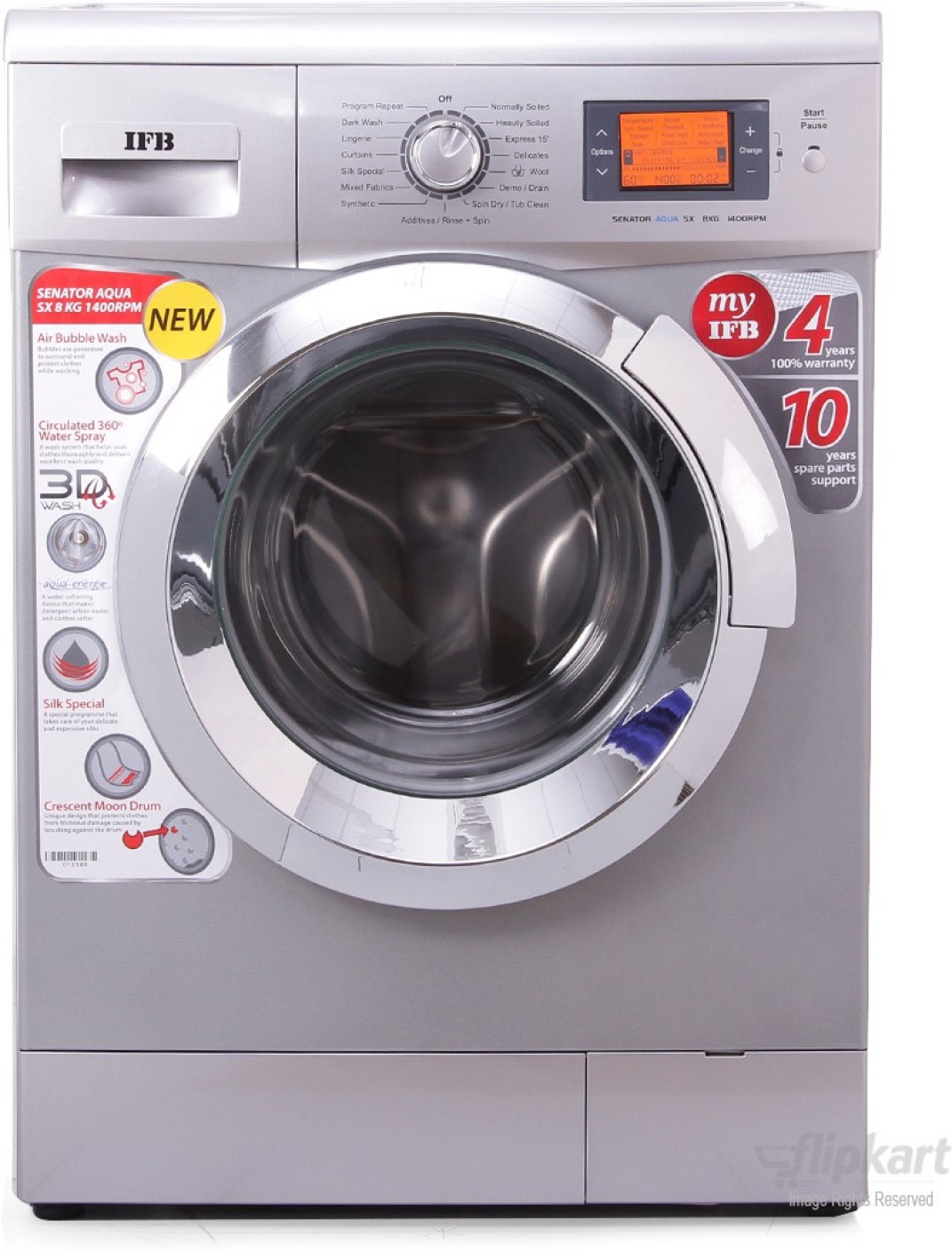 Best front loading washing machine in india