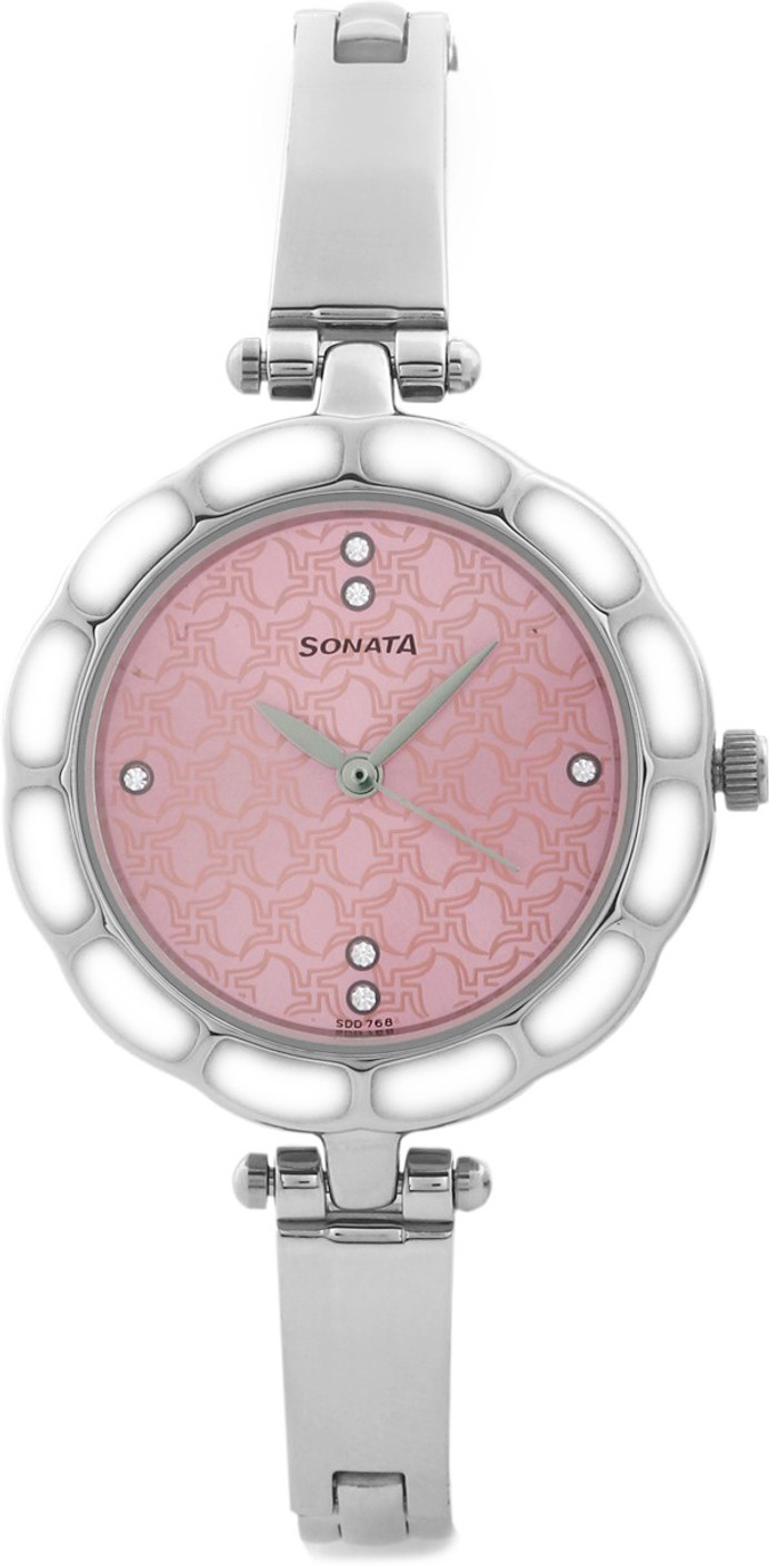 Sonata 8120SM01 Sona Sitara Watch For Women Buy Sonata 8120SM01