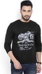 Billion PerfectFit Graphic Print Men Round Neck Black T-Shirt