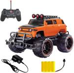 Elektra 1:20 Hummer Rock Crawler Monster Truck Racing Car Rechargeable (Orange Head Light)