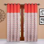 Dekor World 275 cm (9 ft) Cotton Long Door Curtain (Pack Of 2)