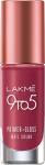Lakme 9 to 5 Primer + Gloss Nail Color Berry Business