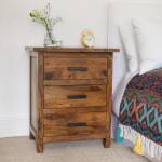 Angel Furniture Sheesham Wood Solid Wood Bedside Table