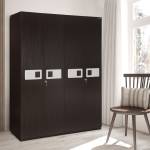 Nilkamal Ignis Engineered Wood 4 Door Wardrobe