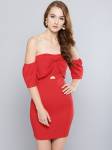 VENI VIDI VICI Women Bodycon Red Dress
