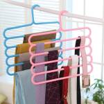 Domadiya Hangers for Clothes | Hangers for Wardrobe Plastic Pack of 2 Hangers