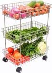 PEEHU Steel Kitchen Trolley
