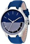 Erotic creation EROTIC Antique Blue Leather strap Watch For Me Analog Watch  - For Men