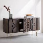 The Home Dekor Solid Wood Side Table Storage Cabinet for Living room, Bedroom Solid Wood Side Table