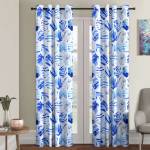 IWS 212 cm (7 ft) Polyester Door Curtain (Pack Of 2)