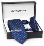 MUTAQINOTI Silk Tie & Cufflink