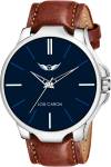 LOIS CARON LCS-4232 BLUE DIAL & BROWN STRAP WATCH FOR BOYS Analog Watch  - For Men