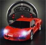 MORRIS'S TOYS Dashing Steering CAR, Sports CAR Luxury car With 4 Channel Remote Control