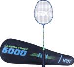 HRX Carbon Force 6000 Multicolor Strung Badminton Racquet