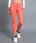 Nifty Slim Women Red Jeans