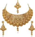 APARA Zinc Gold-plated Gold Jewel Set (Pack of 1)