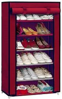 CMerchants 6-RACK STAND-COLLAPSIBLE -5 Metal Collapsible Shoe Sta…more
