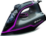 BAJAJ MX35N NON stick 2000 W Steam Iron (Black, Pink)