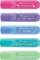 FABER-CASTELL Wallet of Pastel Color Textliner Pastel (Set of 5, Multicolor) (Set of 5, Multicolor)