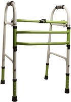 DARLIE Bariatric Rollator (White, Blue)