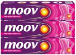 MOOV Instant Pain Relief Cream Regular Cream (3 x 50 g)