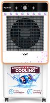 VW 100 L Desert Air Cooler With Ambient Lights and 3 side Honeycomb (White, MegaBreeze 100)