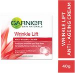 GARNIER Wrinkle Lift Anti-Ageing Cream| Forming & Smoothing Moisturiser (40 g)
