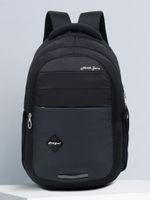 NorthZone Medium 30 L Backpack Stylish and Trending / School for Girls/Boys/Men/Women With Rain Cover (Black)