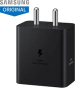 Samsung 45 W GaN 3 A Wall Charger for Mobile (Black)