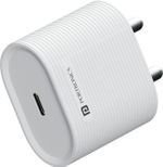 Portronics 35 W PPS 3 A Wall Charger for Mobile (White)