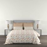 MYTRIDENT Cotton Queen Flat 144 TC Abstract 1 Bedsheet with 2 Pil…more