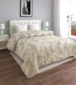 Dollar Printed Double Comforter for  AC Room (Polyester, Multicolor)