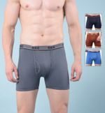 rkg Pack of 4 Solid Men Trunk