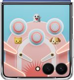 Samsung Flip Cover for Samsung Galaxy Flip7 (Transparent)