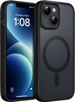 Enflamo Back Cover for Apple iPhone 13 (Black, Magsafe, Polycarbonate, Pack of: 1)