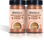 Bevzilla Pack of 2 English Butterscotch Coffee Powder Instant Coffee (2 x 75 g, Butterscotch Flavoured)