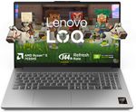 Lenovo LOQ Essential AMD Ryzen 5 Hexa Core 7535HS – (16 GB/512 GB SSD/Windows 11 Home/6 GB Graphics/NVIDIA GeForce RTX 3050) LOQ 15ARP10E Gaming Laptop (15.6 inch, Luna Grey, 1.8 kg, With MS Office)