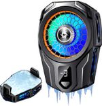 MOBIZAC SL16 Portable Small Semiconductor Radiator Mobile Phone Heating Cooler Ergonomic Cooling Pad (Black)