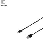 XIAOMI by Mi USB Type C Cable 3 A 1 m TPE BHR4221IN (Compatible with All Type C Devices, Black, One Cable)