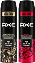 AXE Dark Temptation & Intense Deodorant Spray  –  For Men (430 ml…more