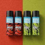 BOMBAY SHAVING COMPANY Red Spice & Black Vibe 150ml x 4 Combo Deodorant Spray  –  For Men (600 ml, Pack of 4)