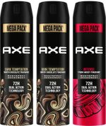 AXE Dark Temptation and Intense Deodorant Spray  –  For Men (645 …more