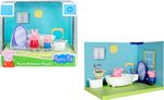 Peppa Pig Peppa George’s Bathroom Themed Preschool Toy, Preschool toy for Unisex, Aged 3+ (Multicolor)